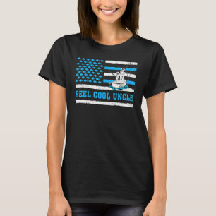 T-shirt Oncle Très Cool Homme Tante États-Unis Drapeau Onc