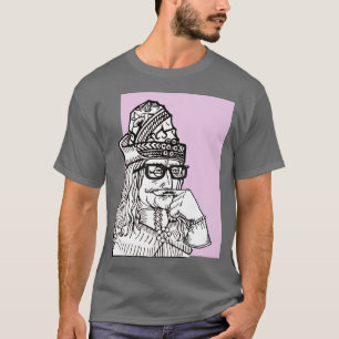 T-shirt Oncle Vlad de hippie