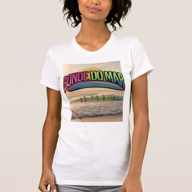 T-shirt Ondas do Bonde do Mar (Devant)