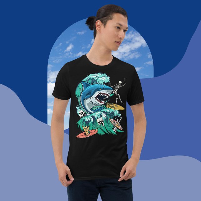 T-shirt Onde requin (Créateur téléchargé)