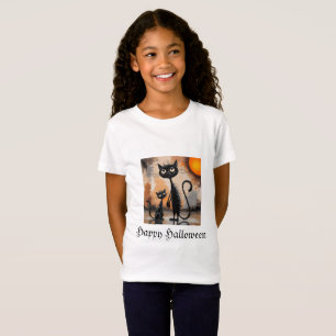 T-Shirt Ondes et lumières urbaines verdoyantes