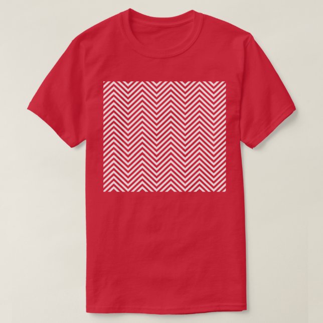 T-shirt ondes géométriques hors lignes (Design devant)
