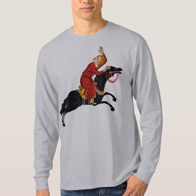T-shirt Ondulation de cavalier (Devant)