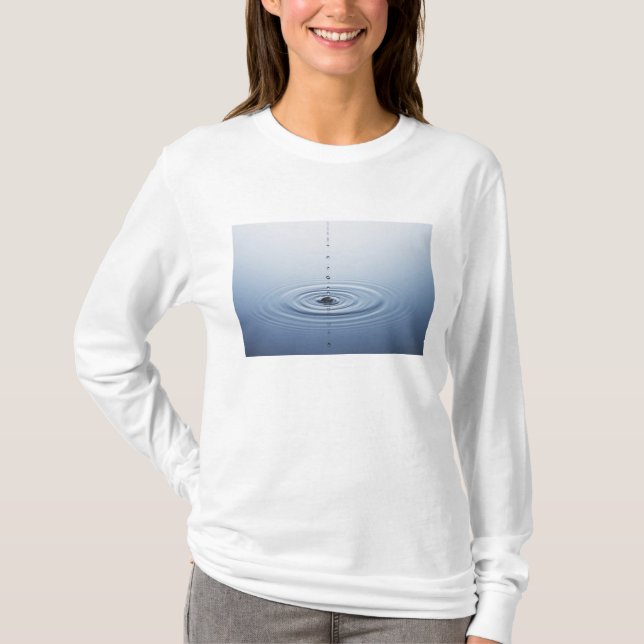 T-shirt Ondulation sur l'eau (Devant)