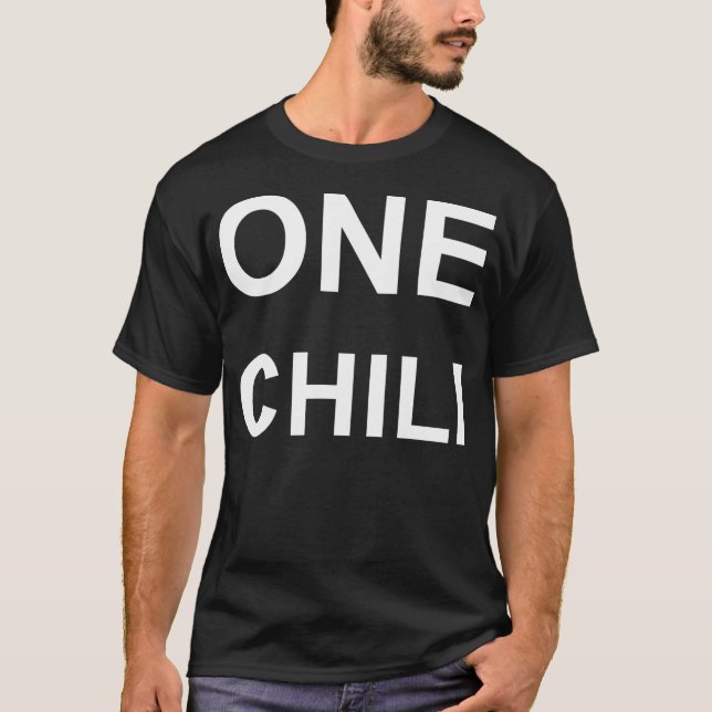 T-shirt One Chili Jamie Thai Red Curry Uncle Roger Funny  (Devant)