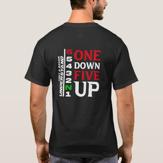 T-SHIRT ONE DOWN FIVE UP (Dos)