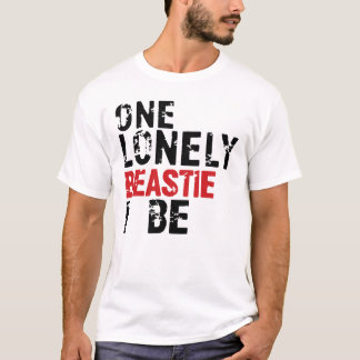 T-shirt One Lonely Beastie I Be - Drôle Graphic Tee pour m