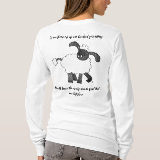 T-shirt "One Lost Sheep" Tee-Shirt Hensly Long-Sleeve