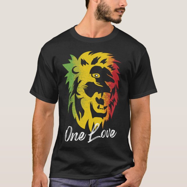 T-shirt One Love Jamaican (Devant)