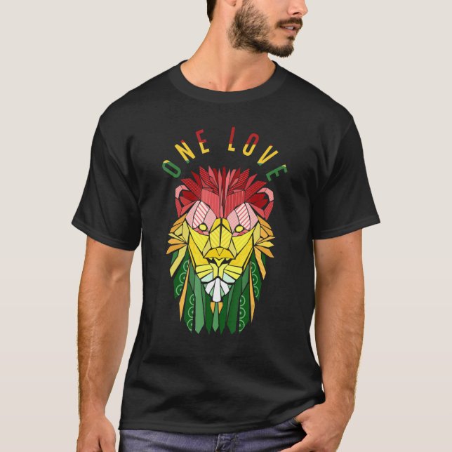 T-shirt One Love Jamaican (Devant)