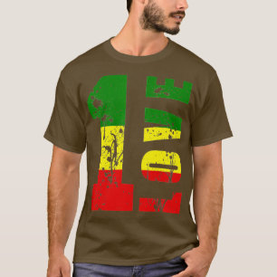 T-shirt One Love Jamaïque Rasta Reggae Music Caribbean Pri