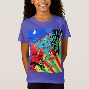 T-shirt One Love Reggae Party pour enfants