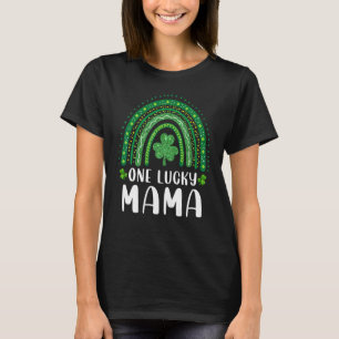 T-shirt One Lucky Mama Rainbow Saint Patricku2019s Day Iri
