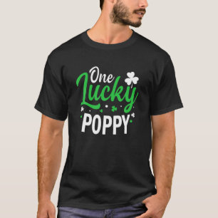 T-shirt One Lucky Poppy Tee, St Patricks Day Funny Poppy