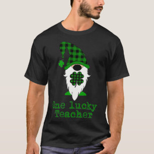 T-shirt One Lucky Teacher Women's St Patricks Day St