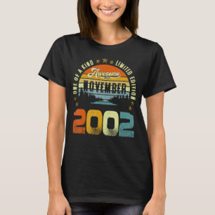 T-shirt One Of A Kind Limited Edition Awesome Since Novemb