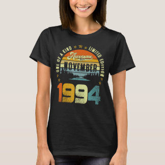 T-shirt One Of A Kind Limited Edition Awesome Since Novemb