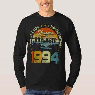 T-shirt One Of A Kind Limited Edition Awesome Since Novemb
