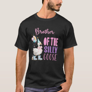 T-shirt One Silly Goose Birthday Girl Farm 1st Party Sprin
