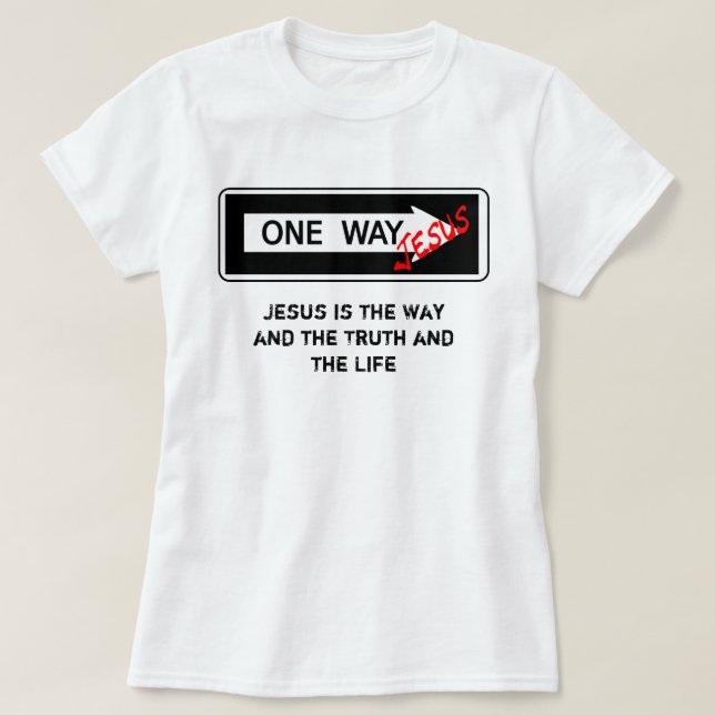 T-shirt One Way (Design devant)