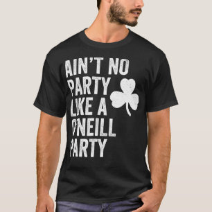 T-shirt ONeill Nebraska Parti Shamrock Jour de la Saint Pa