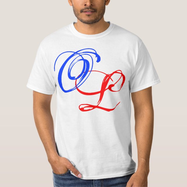 T-shirt OneLifeRedWhiteBlue (Devant)