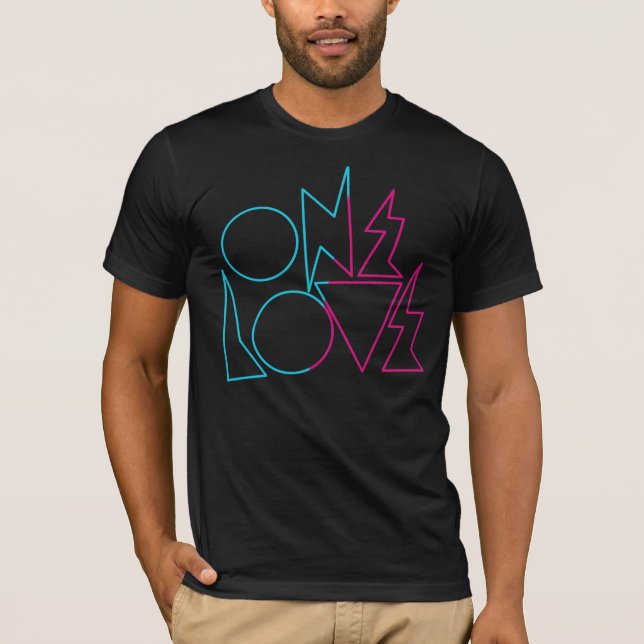 T-shirt onelovebp - customisé (Devant)