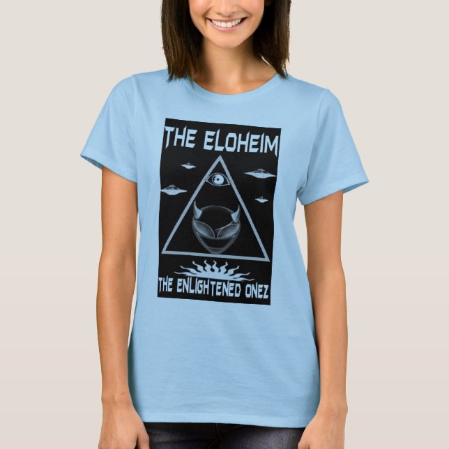 T-shirt onez éclairé par eloheim (Devant)