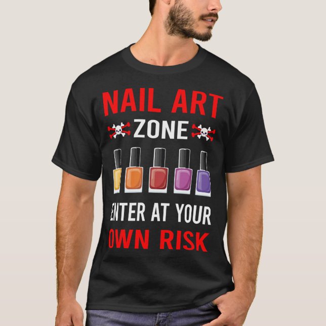 T-shirt Ongles d'art Onglerie Manucure Manucure Pédicure (Devant)