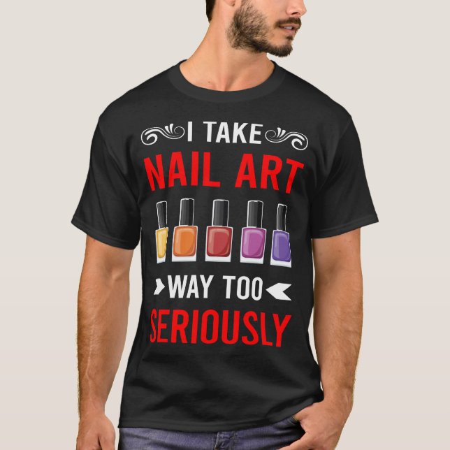 T-shirt Ongles d'art Onglerie Manucure Manucure Pédicure (Devant)