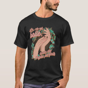 T-shirt Ongles Français Vernis à Ongles Cosmétologue Espri
