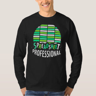 T-shirt Onglet Comptabilité comptable professionnelle de f