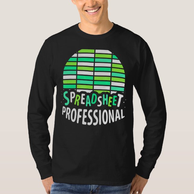 T-shirt Onglet Comptabilité comptable professionnelle de f (Devant)
