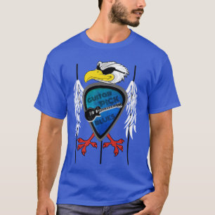 T-shirt Onglet de guitare Blues Regal Eagle