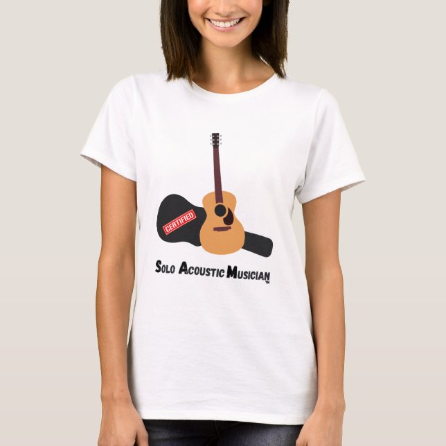 T-shirt Onglet de guitare SAM certifié (Devant)