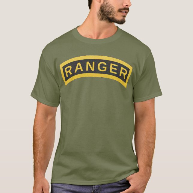 T-shirt Onglet École des Rangers de l'Armée (Devant)