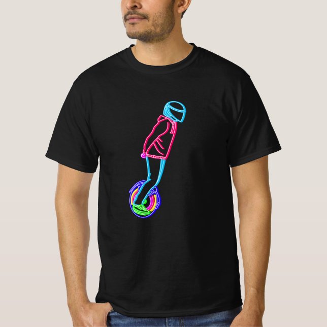 T-shirt Onglet électrique Neon EUC (Devant)