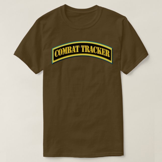 T-shirt Onglet Suivi de combat Gold (Design devant)