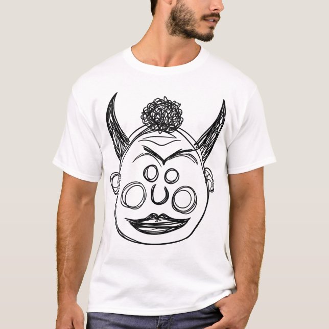 T-shirt Oni du Japon (Devant)