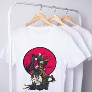 T-shirt Oni Girl Samurai