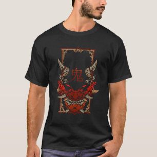T-shirt Oni Hannya Ghost Japonais