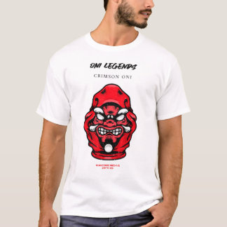 T-shirt Oni Legends – Crimson Oni | BurnCorpo Archive