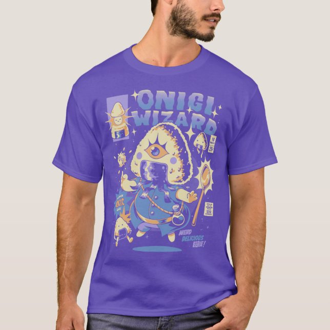 T-shirt Onigiwizard ami drôle (Devant)