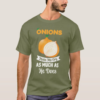 T-shirt Onion Cry