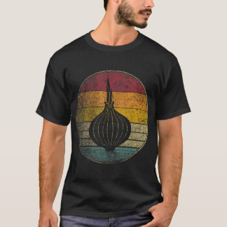 T-shirt Onion Légumes Cuisinier Chef Fermier Jardin Alimen