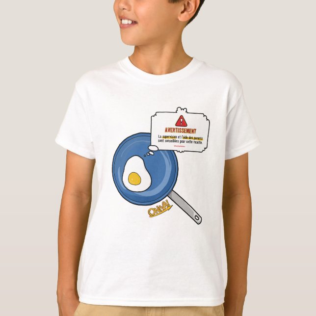 T-shirt ONIVA ! Oeuf (Devant)