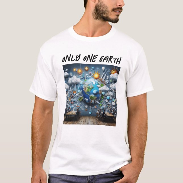 T-Shirt Only One Earth (Devant)