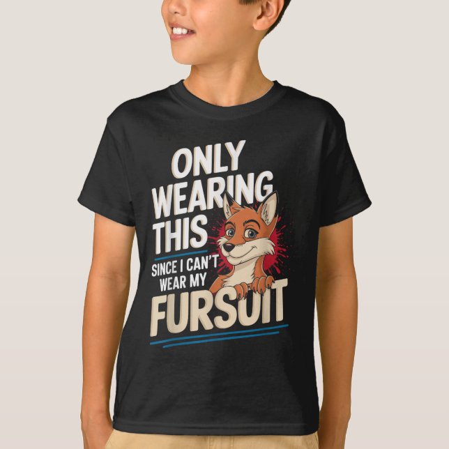 T-shirt Only Wearing This Since I Cant Wear My Fursui Furr (Devant)