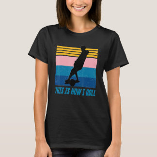 T-shirt Onnewheel c'est comme ça que je roule flottante vi