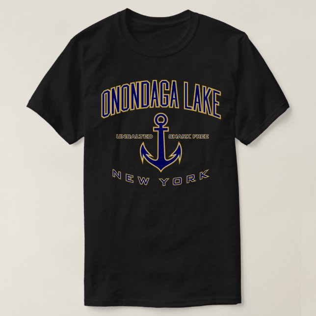 T-shirt Onondaga Lake NY (Design devant)